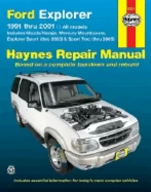 Image of ford explorer and mazda navajo 1991 thru 2001 mercury mountaineer 1997 thr