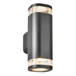 Image of Zink EOS Outdoor Up and Down Wall Light Black
