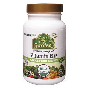 Image of Natures Plus Source of Life Garden Vitamin B12 60 vegetable capsules