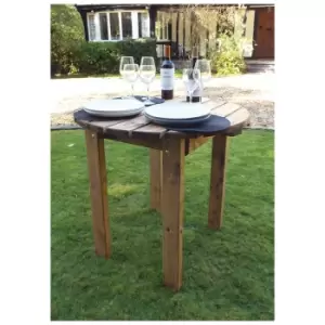 Charles Taylor Circular BBQ Table, Brown