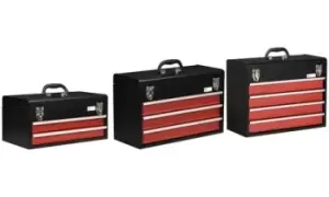 image of Durhand Drawer Tool Chest Box: Three-Drawer Chest