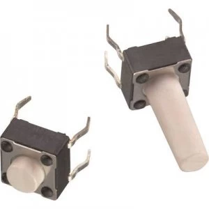Image of Wuerth Elektronik WS TSS 430156070726 Pushbutton 12 Vdc 0.05 A 1 x OffOn momentary