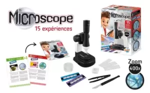 Image of Microscope with 15 Experiments