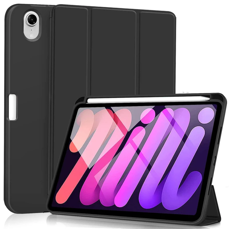 Image of eSTUFF ES68201101-BULK tablet case 21.1cm (8.3") Folio Black