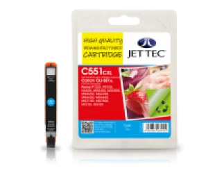 Image of Jet Tec Canon CLI551XL Cyan Ink Cartridge