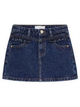 Mango Girls Denim Skirt - Dark Blue, Size Age: 11-12 Years