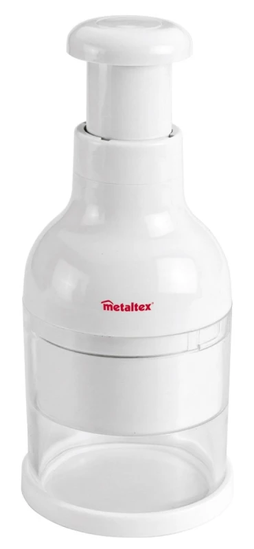 Image of Metaltex Twist Inox Stainless Rostfrei Slicer, White
