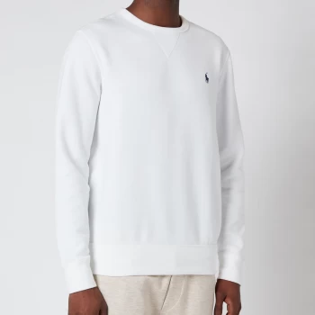 Image of Polo Ralph Lauren Mens Fleece Sweatshirt - White - L