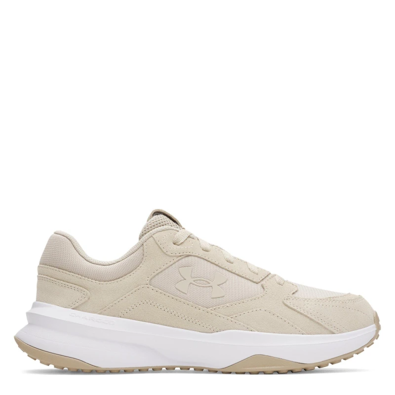 Image of Under Armour Edge Suede Training Shoes Mens Khaki Base male 7 (41)