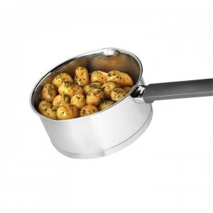 image of Russell Hobbs Russell Stainless Steel Saucepan - S/Steel