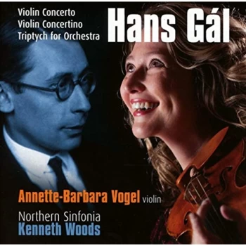 image of Annette-Barbara Vogel - Hans Gal: Violin Concerto CD