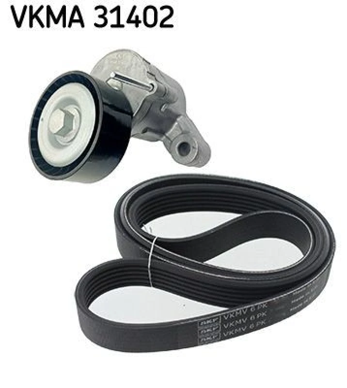 Image of SKF V-Ribbed Belt Set SKF VKMA 31402