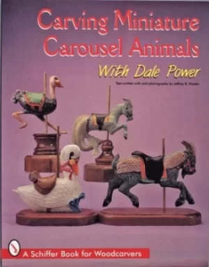 Image of Carving miniature carousel animals by Dale Power