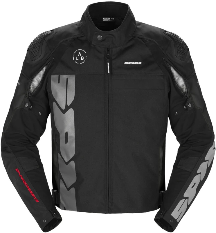 Image of Spidi Progressive Tex Jacket Black Size L