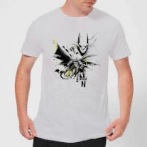 Image of DC Comics Batman Batface Splash T-Shirt - Grey - 3XL