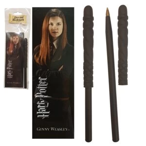 image of Harry Potter - Ginny Wand Pen And Bookmark Set