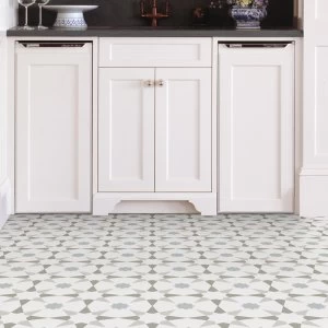 Image of Floorpops Stellar Self Adhesive Floor Tiles Grey