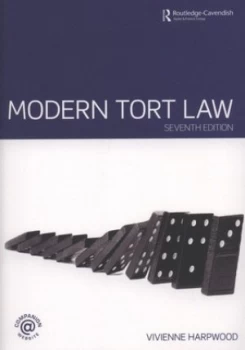 Image of Modern Tort Law by V.H. Harpwood Book