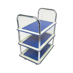Image of Facilities Trolley Steel Frame Non Marking Wheels Capacity 120KG 3