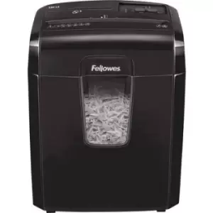 Image of Fellowes Powershred 8Cd Document shredder Particle cut 4 x 35mm 14 l No. of pages (max.): 8 Safety level (document shredder) 4 Also shreds Paper clips