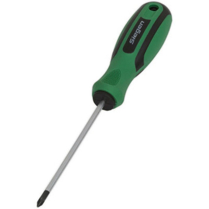 Image of Loops Pozi Head 0 x 75mm Screwdriver with Soft Grip Handle - Chrome Vanadium Shaft Multi