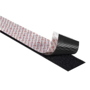 VELCRO Brand Heavy Duty Stick On Tape - L100 x W5cm