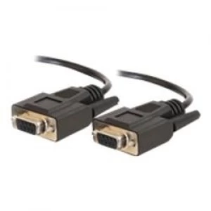 Image of C2G 5m DB9 F/F Cable - Black