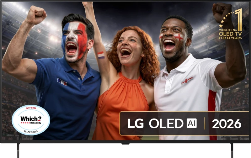 Image of LG AI B6 55" 4K Ultra HD OLED Smart TV [2026] - OLED55B6ELC