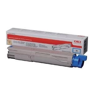 Original Oki 45862839 Cyan Laser Toner Ink Cartridge