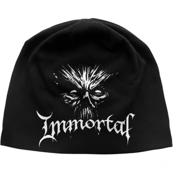 Image of Immortal - Northern Chaos Unisex Beanie Hat - Black