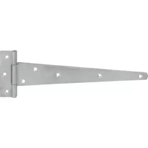 image of GateMate Medium Tee Hinges 300mm Galvanised (2 Pack) in Silver