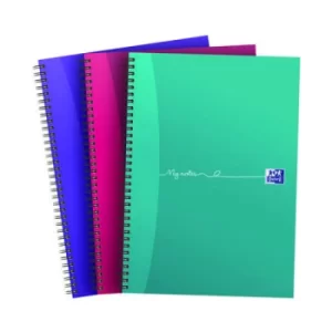 Image of Oxford My Notes Wirebound Notebook 200 Pages A4 (Pack of 3) 400159501
