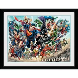 Image of DC Universe Rebirth Framed Collector Print