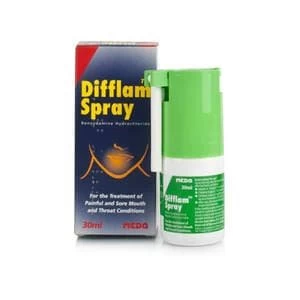 Image of Difflam Throat and Mouth Spray - 30ml