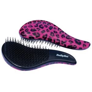 Image of Babyliss Pink Leopard Print Tangle Ease Brush