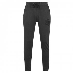 image of Lonsdale Box Lightweight Sweat Pants Mens - Charcoal M