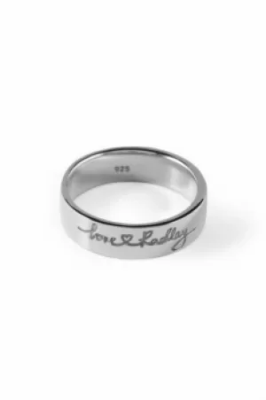 Image of Ladies Radley Sterling Silver Love Radley Ring Size P RYJ4003-L