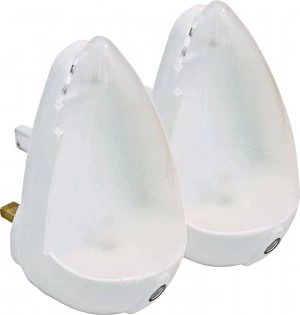 image of Masterplug LED Night Light Twin Pack