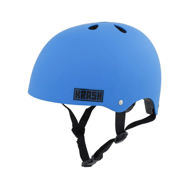 Image of Krash Pro FS Child Helmet 5+ Matte Blue unisex 50-54cm