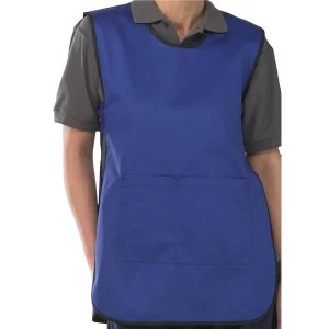 Image of Click Workwear Tabbard PolyCotton Side Fastening XL Royal Blue Ref