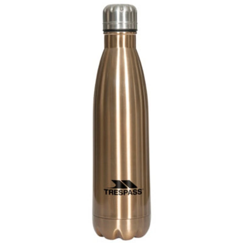 Image of Trespass Trespass Caddo 500ml Thermal Flask in Bronze Bronze One Size Unisex 5059269797218