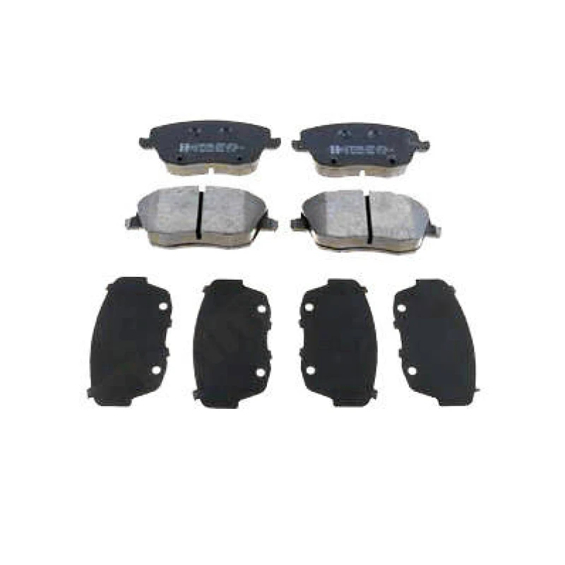 Image of ZIMMERMANN 23581.190.2 Brake pad set Front Axle, incl. wear warning contact, Photo corresponds to scope of supply Brake Pad Set,disc brake (402)