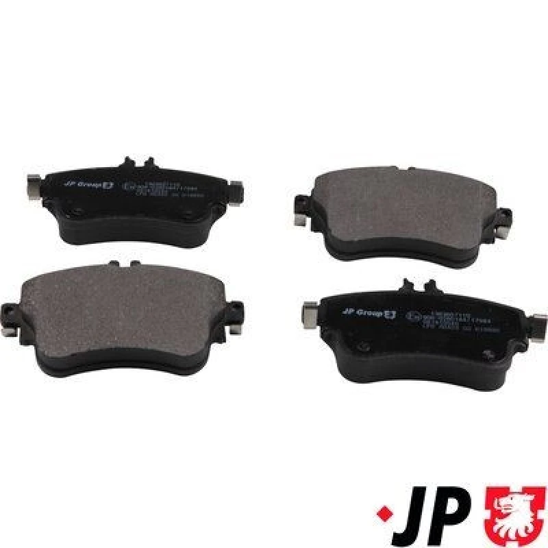 Image of JP GROUP Brake pad set JP GROUP 1363607110