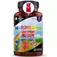 Image of New Leaf Products Multivitamin Gummies For Kids - Essential Daily Chewable Vitamins & Minerals 60 Vegan Gummies
