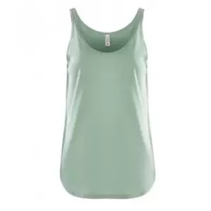 Image of Next Level Womens/Ladies Sleeveless Tank Top (XS) (Stonewash Green)
