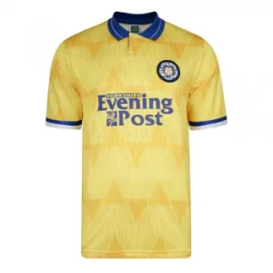 Image of Leeds United 1992 Away Retro Football Shirt