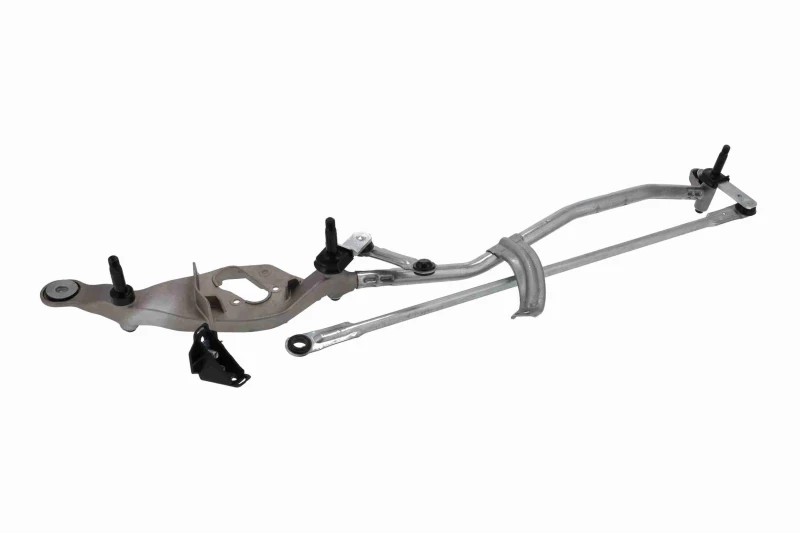 Image of VAICO V30-4790 Wiper Linkage Green Mobility Parts for left-hand drive vehicles, Front, without electric motor Wiper Linkage (300)