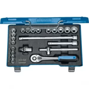 Image of Gedore 6239700 D 30 HMU-10 Socket Set 3/8" 22pc