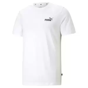 image of Puma Mens ESS Small Logo Tee (XSmall, Black)