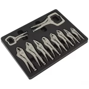 image of Sealey AK6800 Locking Pliers Set 10pc